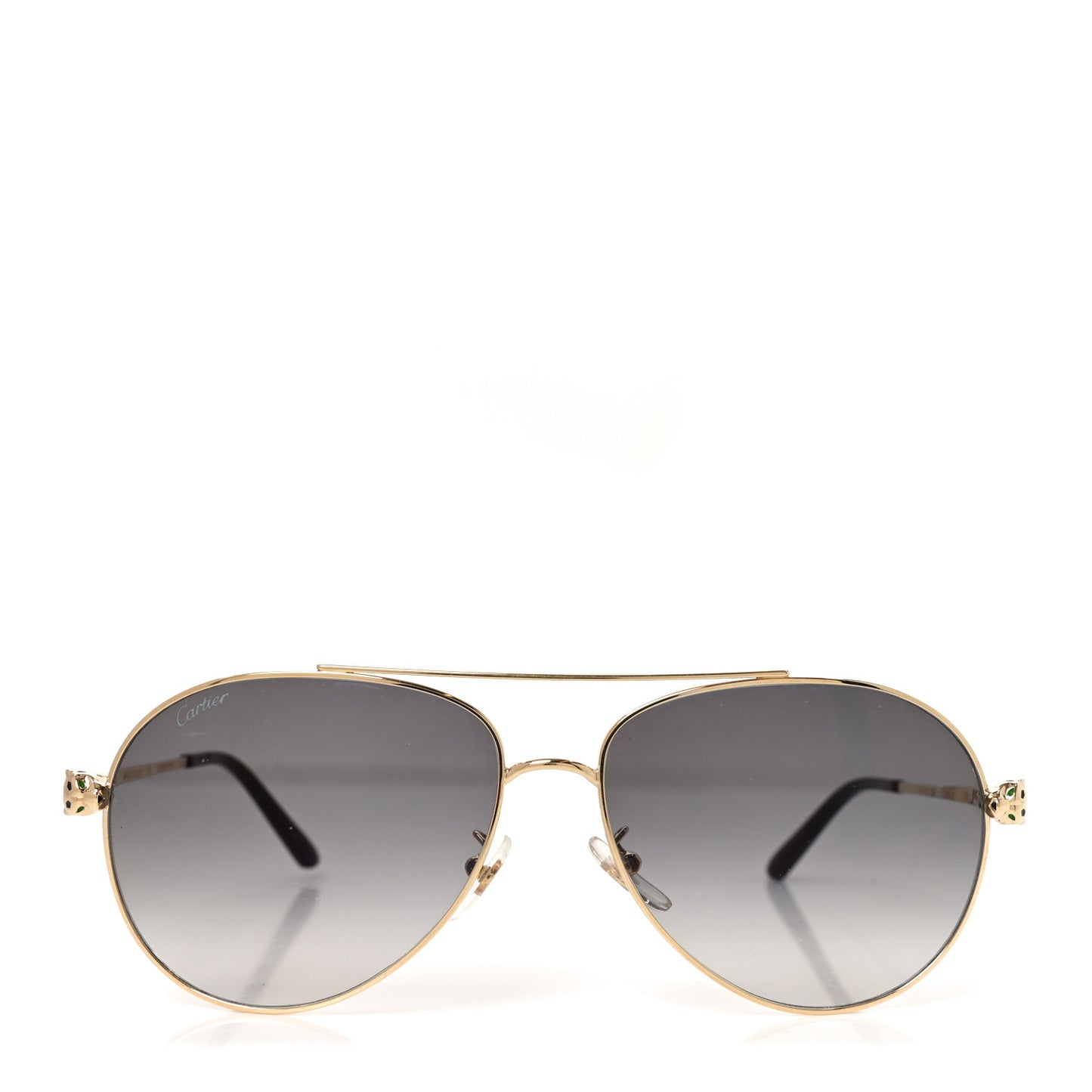 Panthere De Cartier Aviator Sunglasses CT0233S Gold