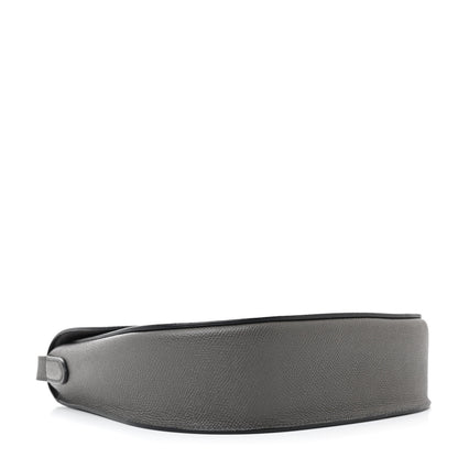 Celine Grained Calfskin Medium Trotteur Grey 4 of 14