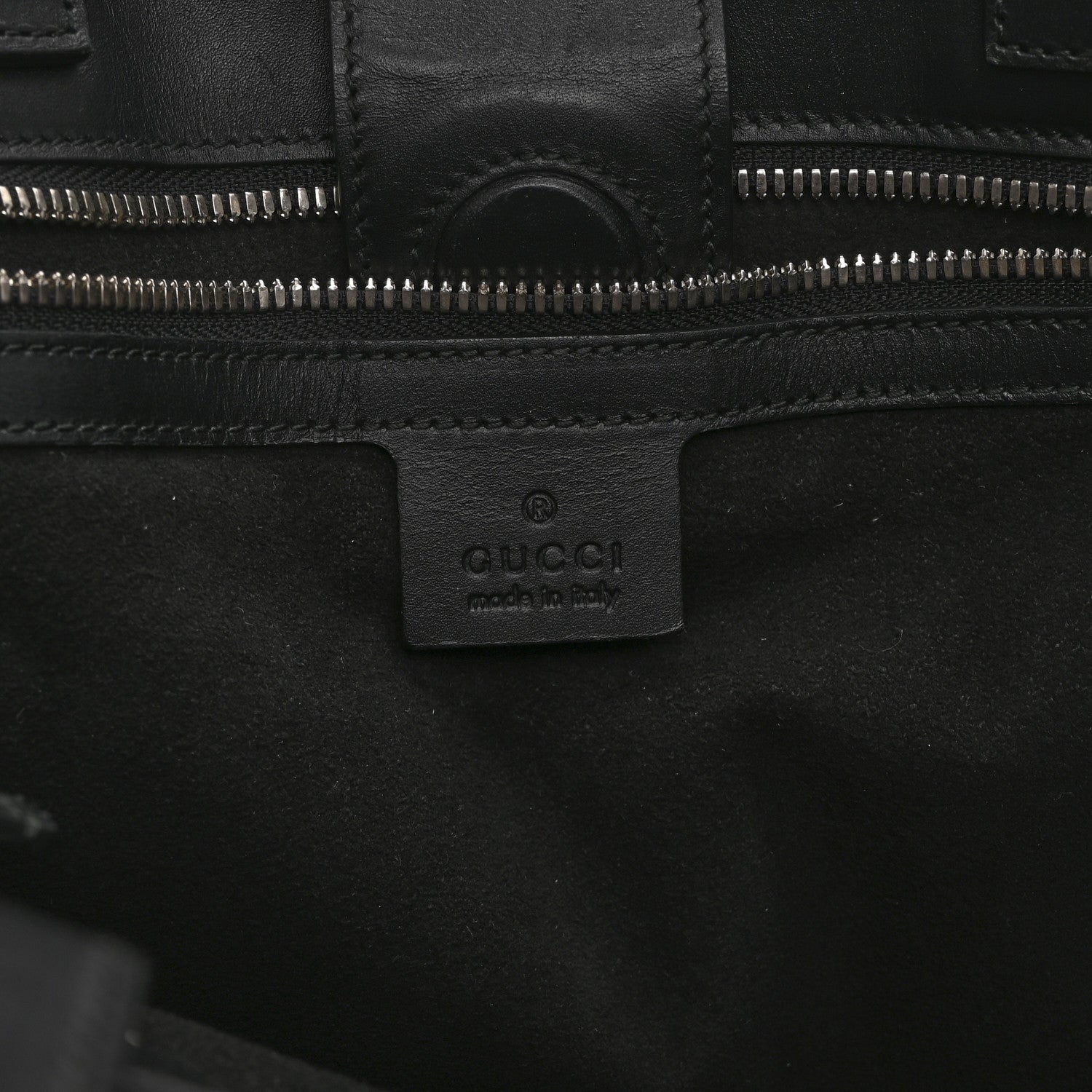 Gucci GG Supreme Monogram Caleido Web Vertical Tote Black 6 of 12