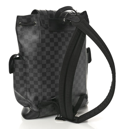 Louis Vuitton Damier Graphite Christopher PM Backpack 2 of 8
