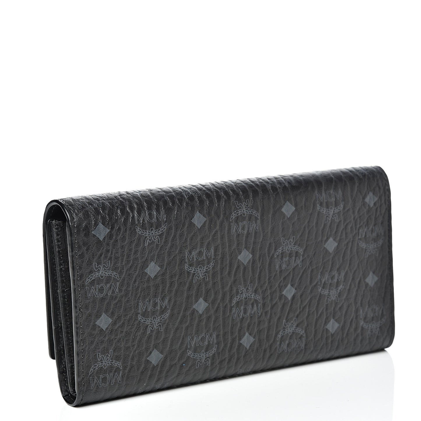Visetos Continental Flap Wallet Black
