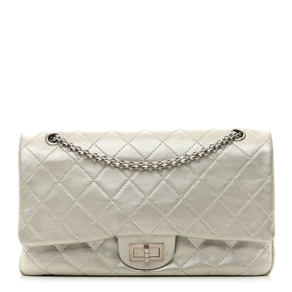 Chanel Metallic Lambskin Quilted 2.55 Reissue 226 Flap Pale Gold 1 of 12