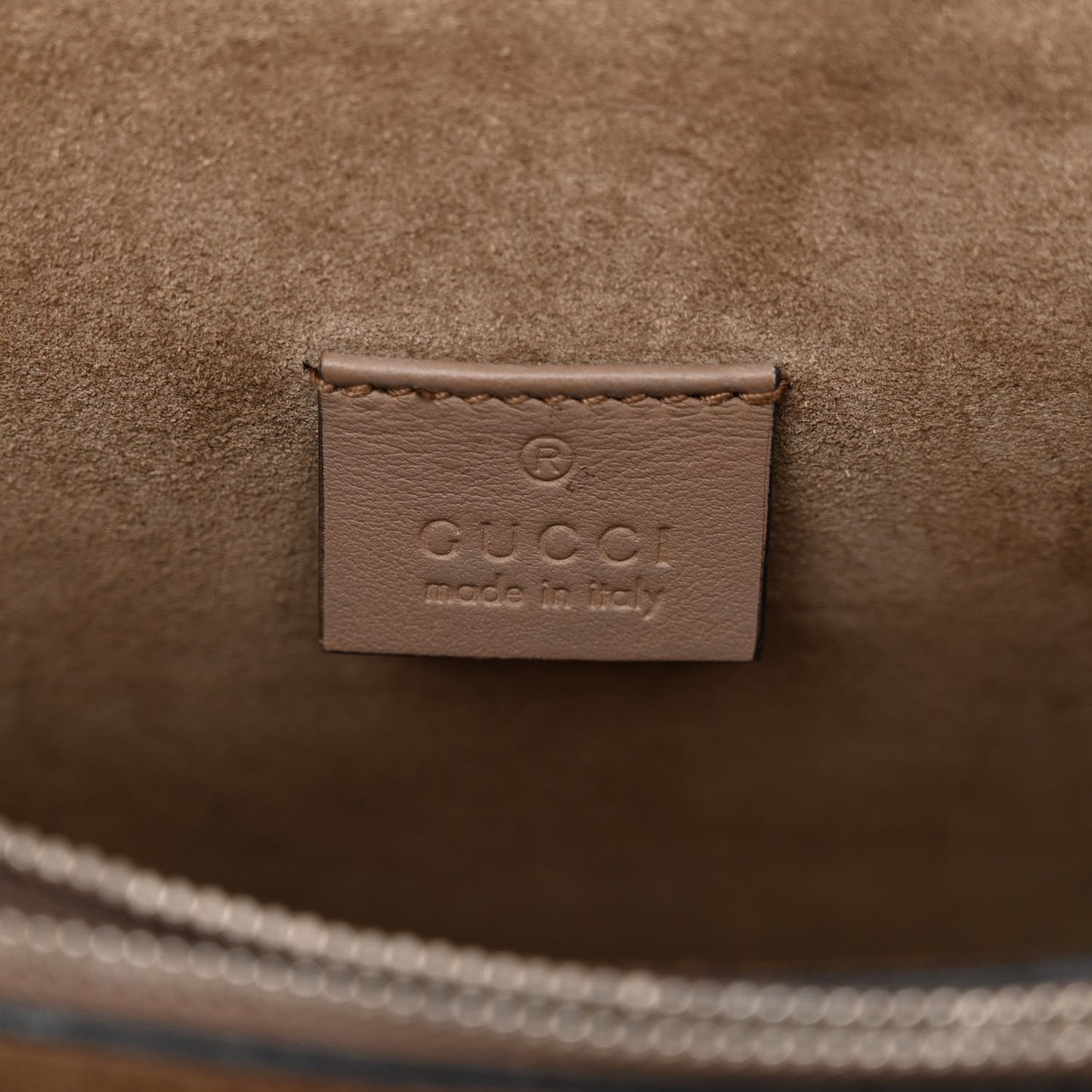 GG Supreme Monogram Small Dionysus Shoulder Bag Taupe