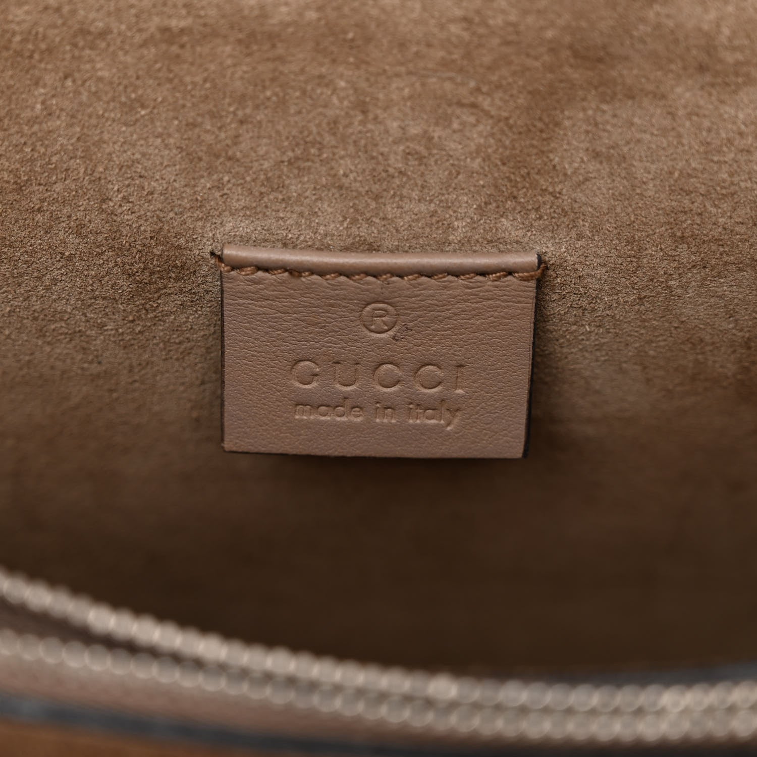 Gucci GG Supreme Monogram Small Dionysus Shoulder Bag Taupe 6 of 12