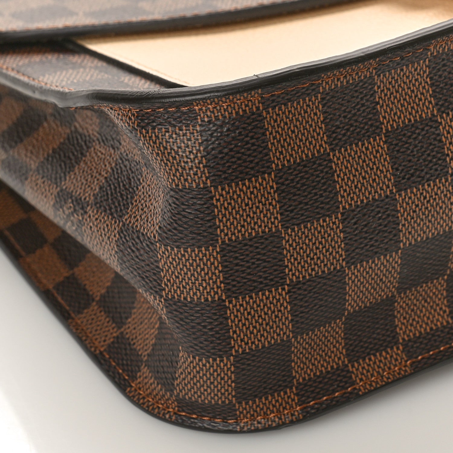 Louis Vuitton Damier Ebene Beaumarchais Creme 8 of 12