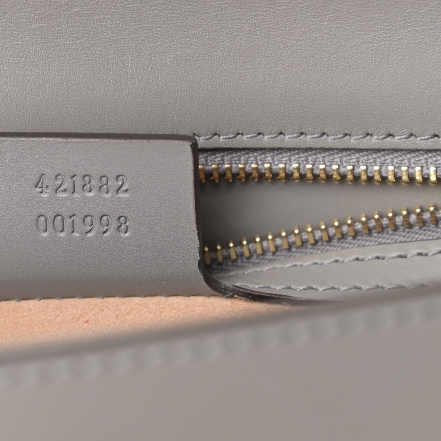Gucci Calfskin Small Sylvie Shoulder Bag Deep Grey 7 of 14