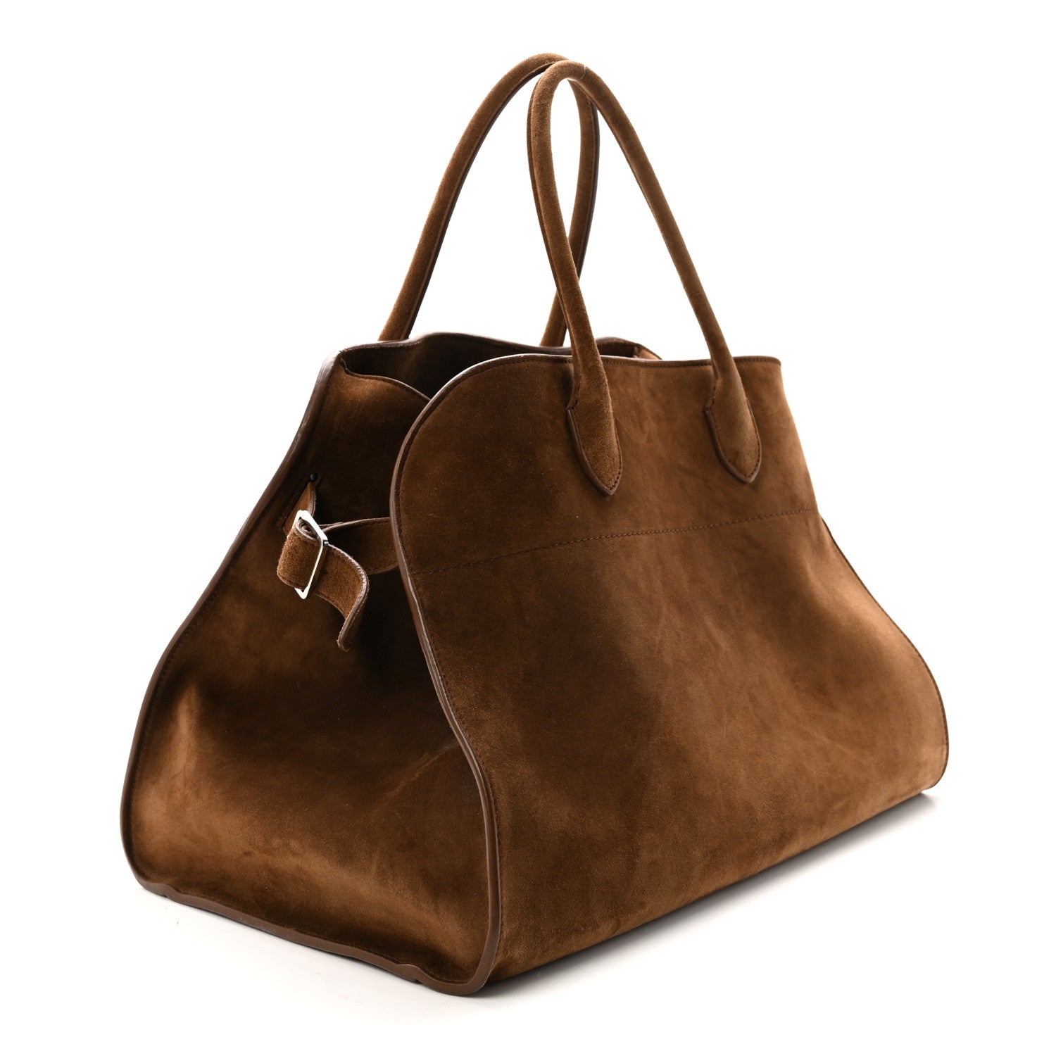 The Row Suede Soft Margaux 15 Desert 3 of 9