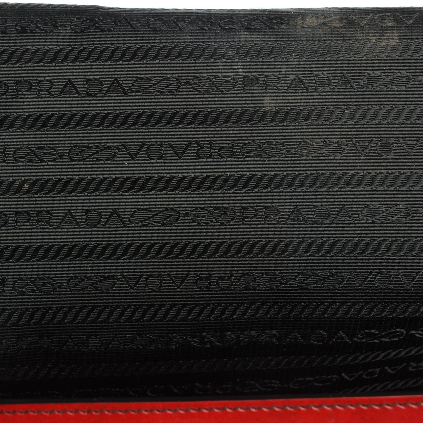 Spazzolato Large Tote Scarlatto Fume