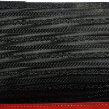 Prada Spazzolato Large Tote Scarlatto Fume 7 of 10