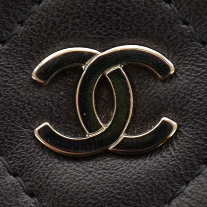 Chanel Lambskin Quilted Wallet On Chain Black 5 of 9