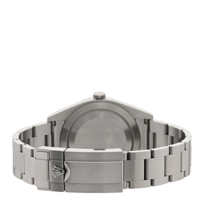 Rolex Stainless Steel 39mm Oyster Perpetual Explorer Watch Black 214270 3 of 5
