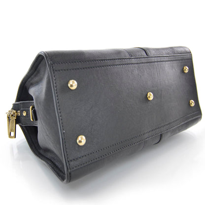 Saint Laurent Leather Mini Cabas Chyc Black 4 of 7