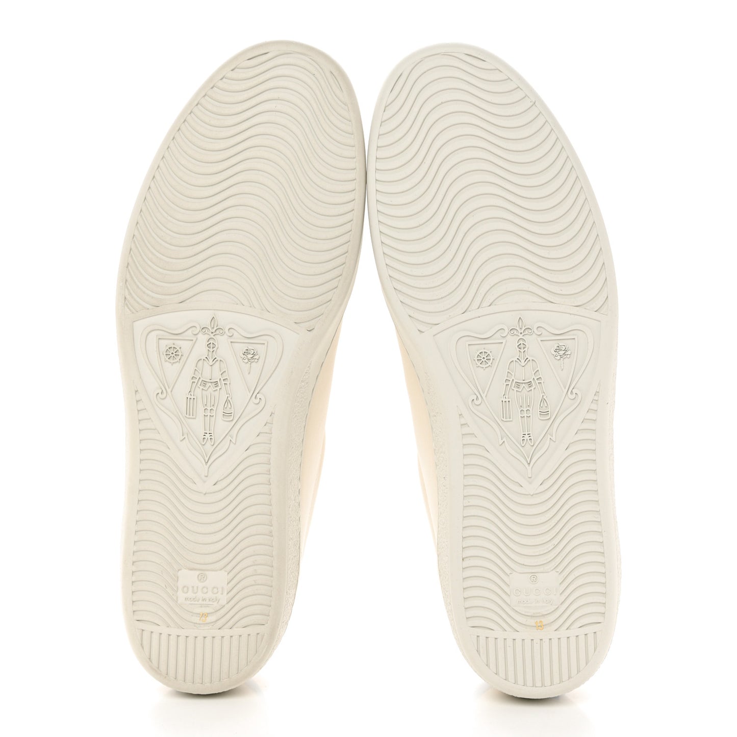 Calfskin Nubuck Interlocking G Mens New Ace Sneakers 13 Mystic White Hibiscus Red Bright Splash