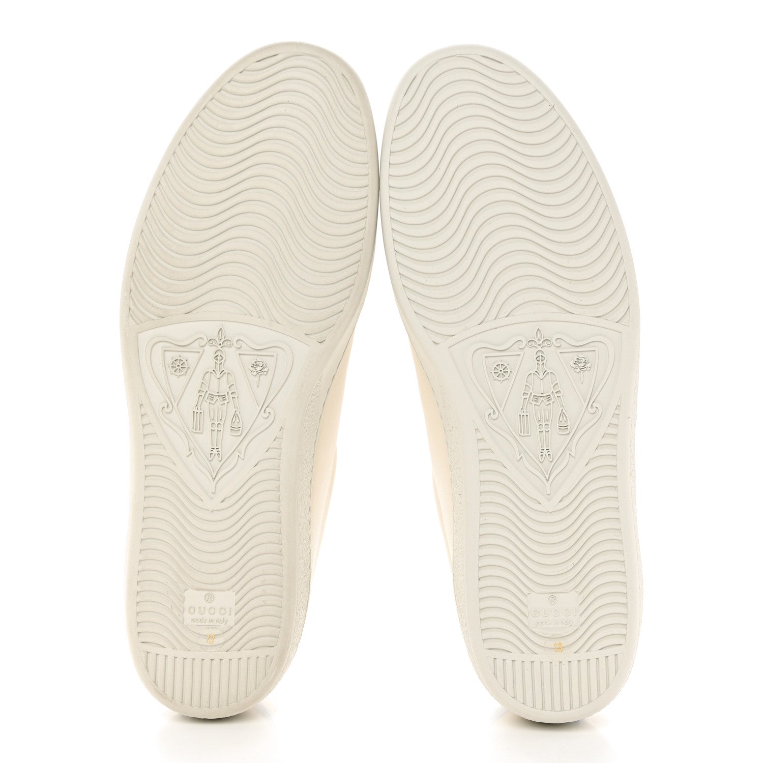 Gucci Calfskin Nubuck Interlocking G Mens New Ace Sneakers 13 Mystic White Hibiscus Red Bright Splash 6 of 19