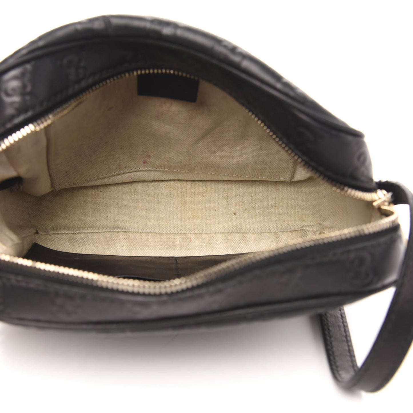 Guccissima Mini Bree Messenger Bag Black