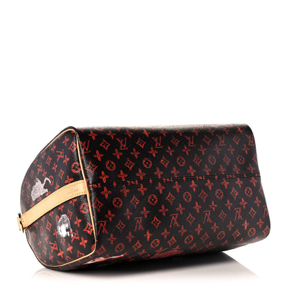 Louis Vuitton Catogram Speedy Bandouliere 30 Marron 4 of 14