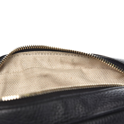 Gucci Pebbled Calfskin Small Soho Disco Bag Black 8 of 11