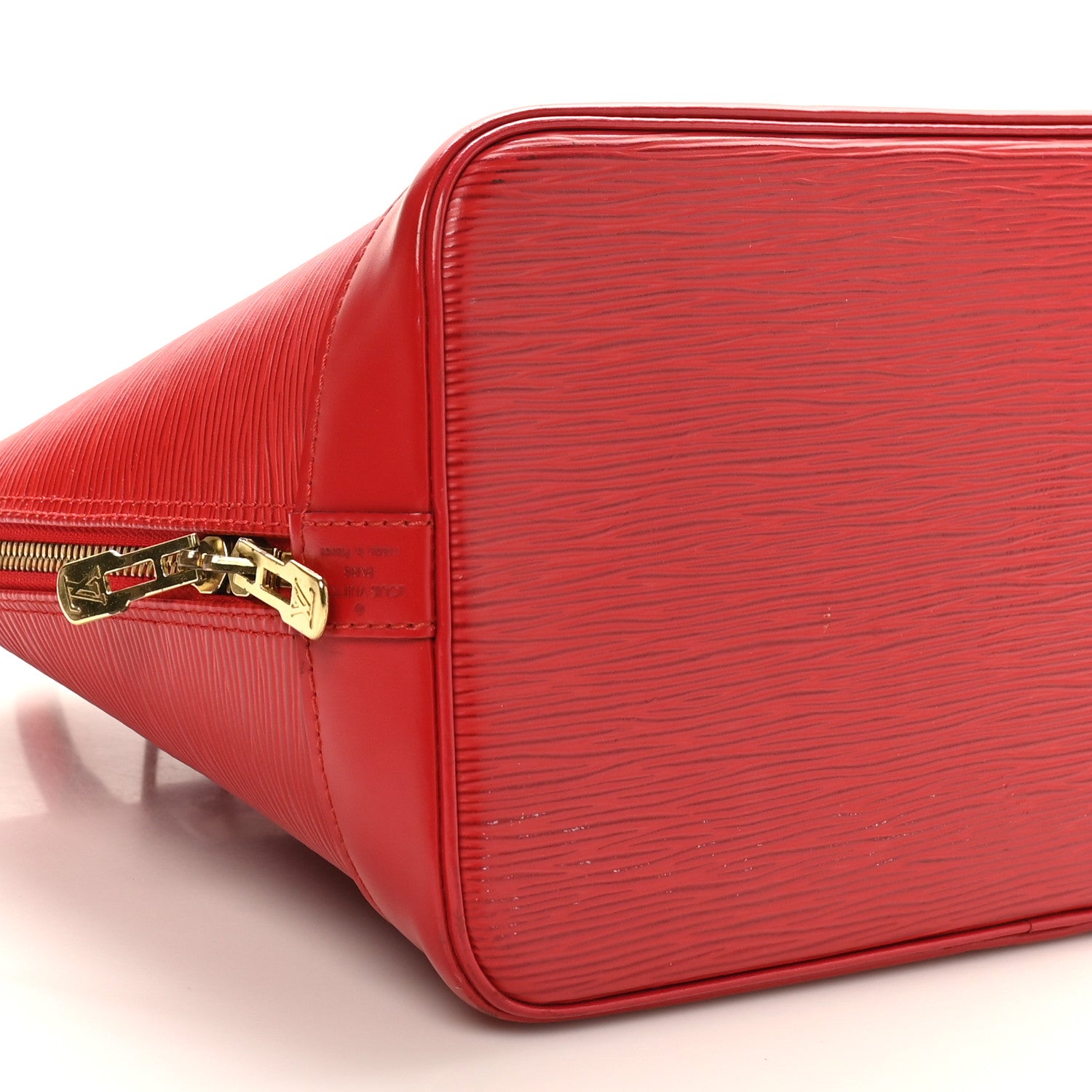 Louis Vuitton Epi Alma PM Castillan Red 9 of 10