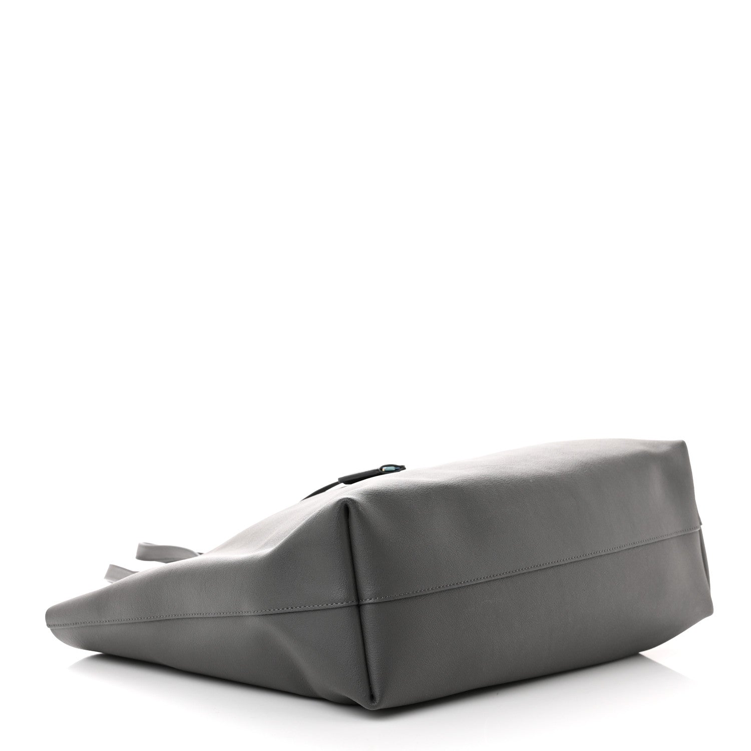 Saint Laurent Calfskin Large Shopping Tote Asphalt 5 of 11
