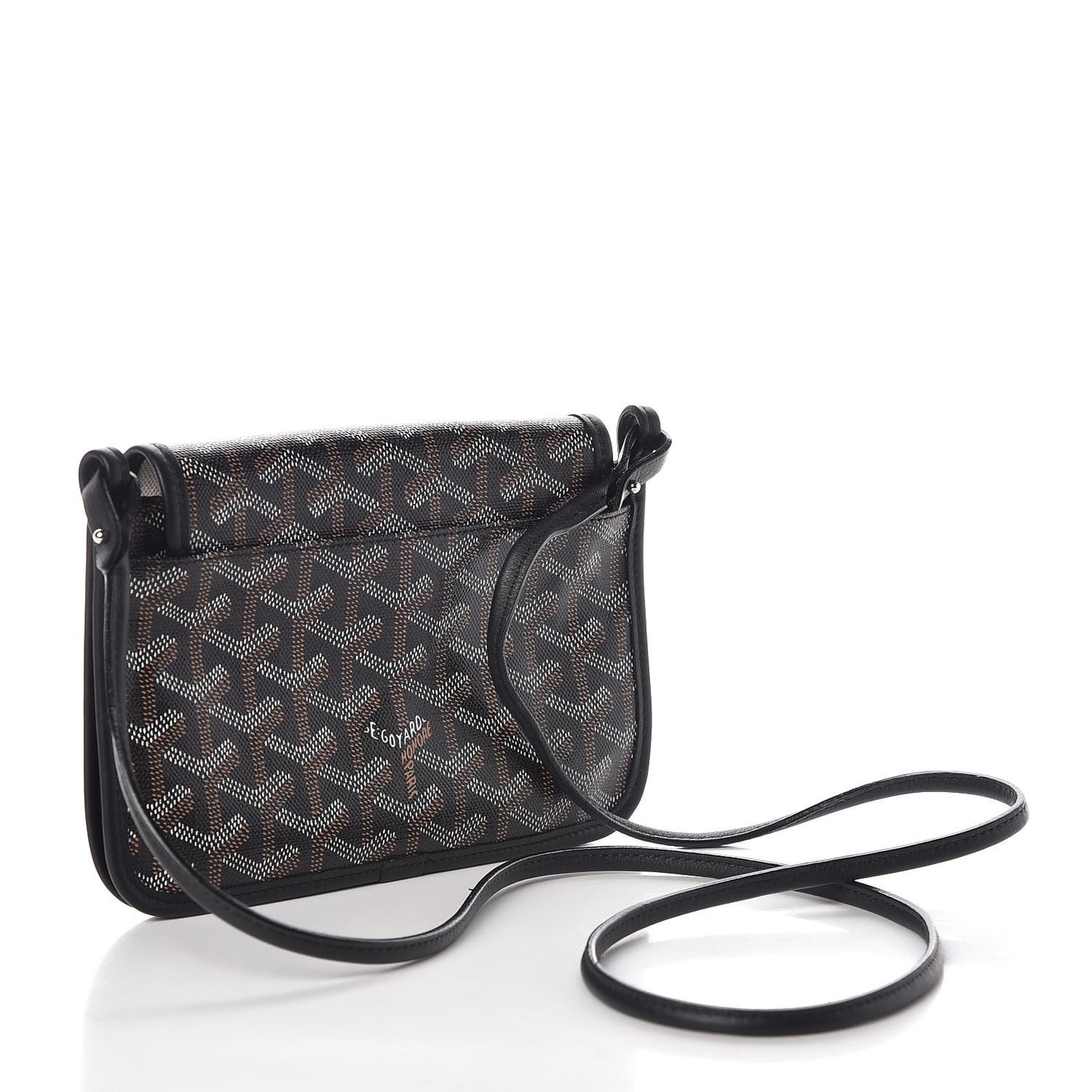 Goyardine Plumet Wallet Clutch Black