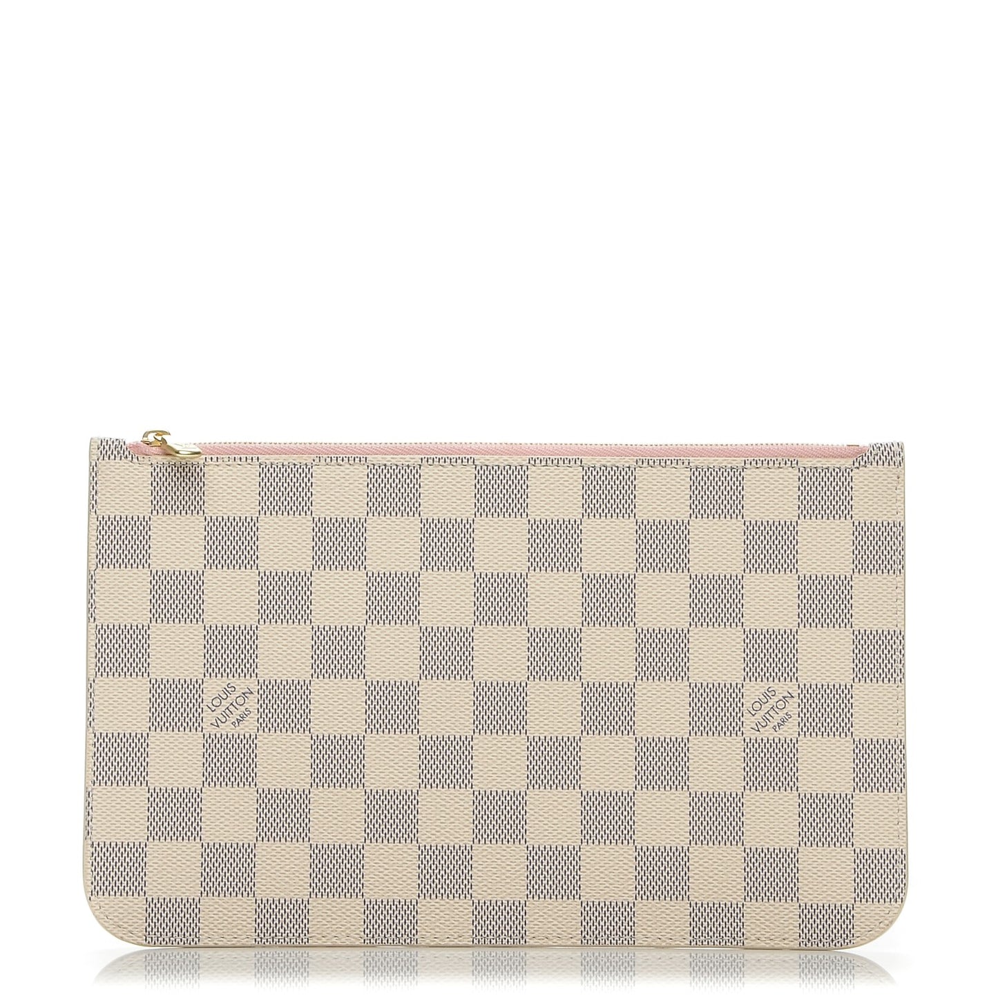Damier Azur Neverfull MM GM Pochette Rose Ballerine