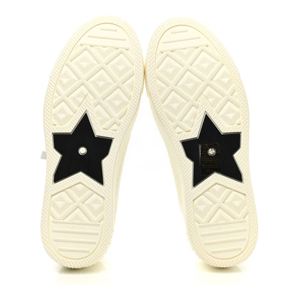 Christian Dior Canvas Dot Walk'N'Dior Low Top Sneakers 36.5 Milk 5 of 8