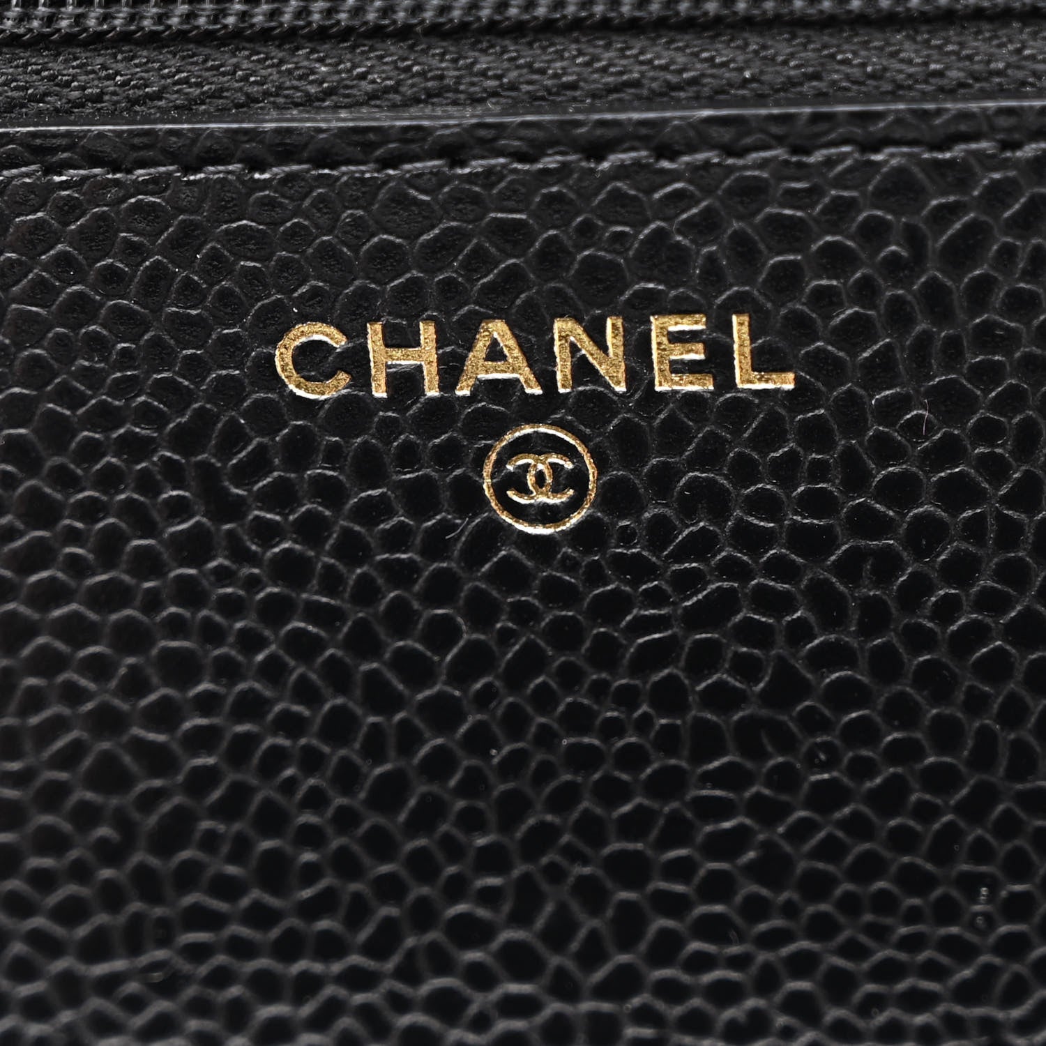 Chanel Caviar Quilted Wallet on Chain WOC Black 6 of 11