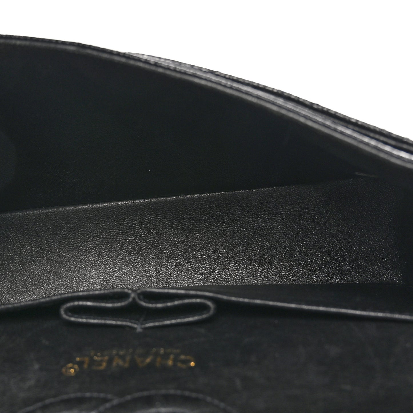 Caviar Quilted Small Double Flap Black