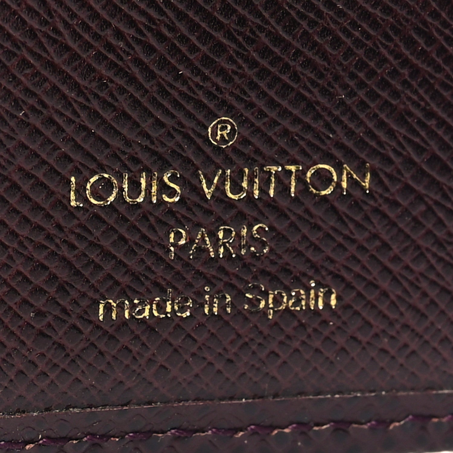 Louis Vuitton Taiga Small Ring Agenda Cover Burgundy 6 of 7