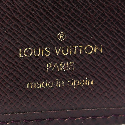 Louis Vuitton Taiga Small Ring Agenda Cover Burgundy 6 of 7