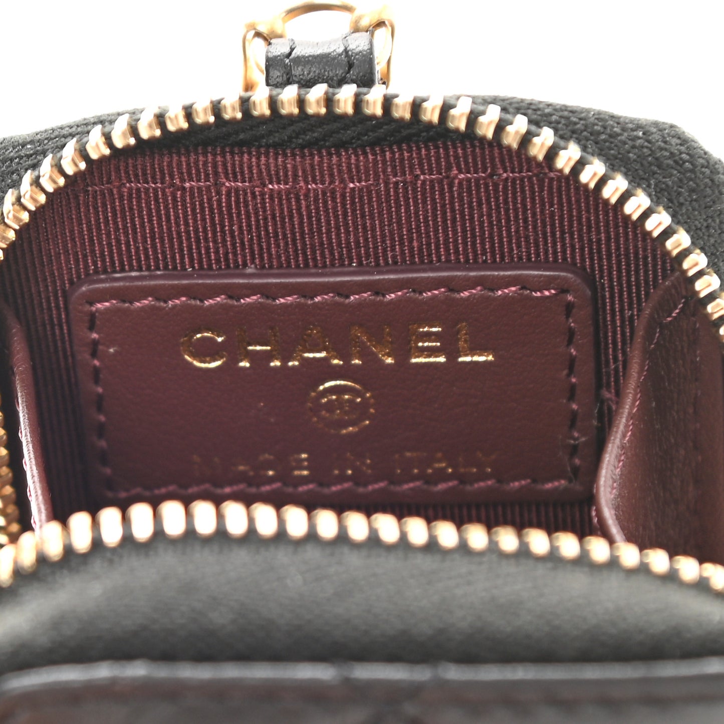 Aged Calfskin Quilted 2.55 Reissue Clutch With Chain Black