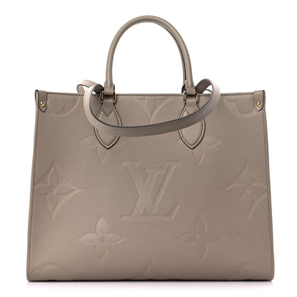 Louis Vuitton Empreinte Monogram Giant Onthego MM Tourterelle 1 of 8