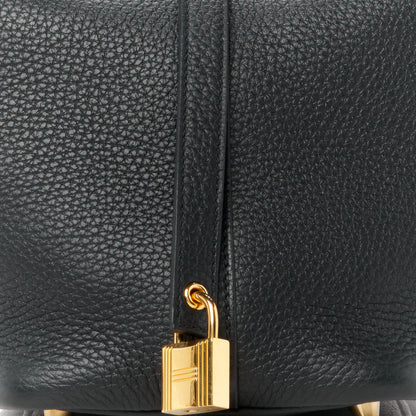 Hermes Taurillon Clemence Picotin Lock 18 PM Black 8 of 11