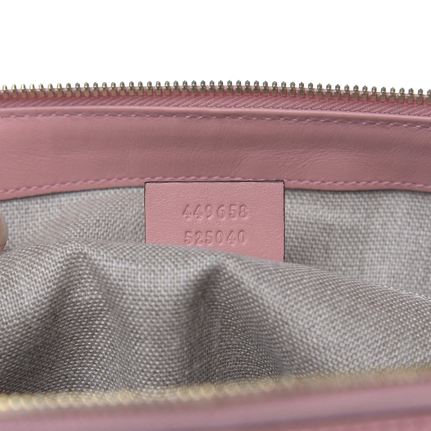Soft Microguccissima Large Dome Satchel Soft Pink