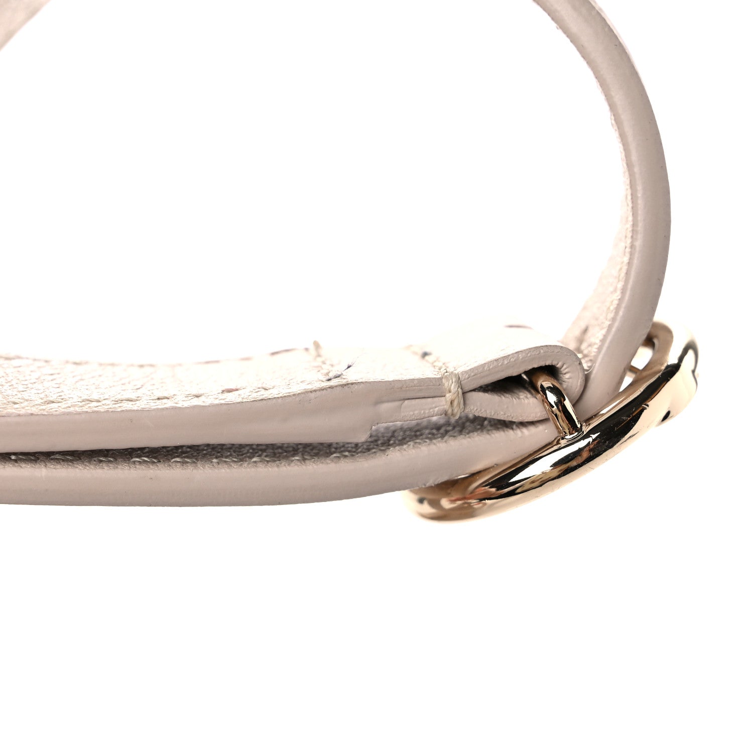 Chanel Grained Calfskin Small Chevron Chic Top Handle Flap Beige 17 of 17