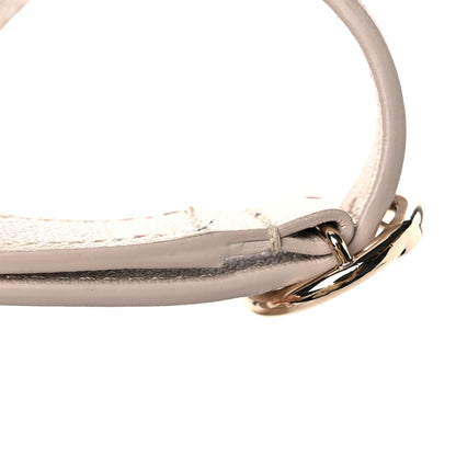 Chanel Grained Calfskin Small Chevron Chic Top Handle Flap Beige 17 of 17