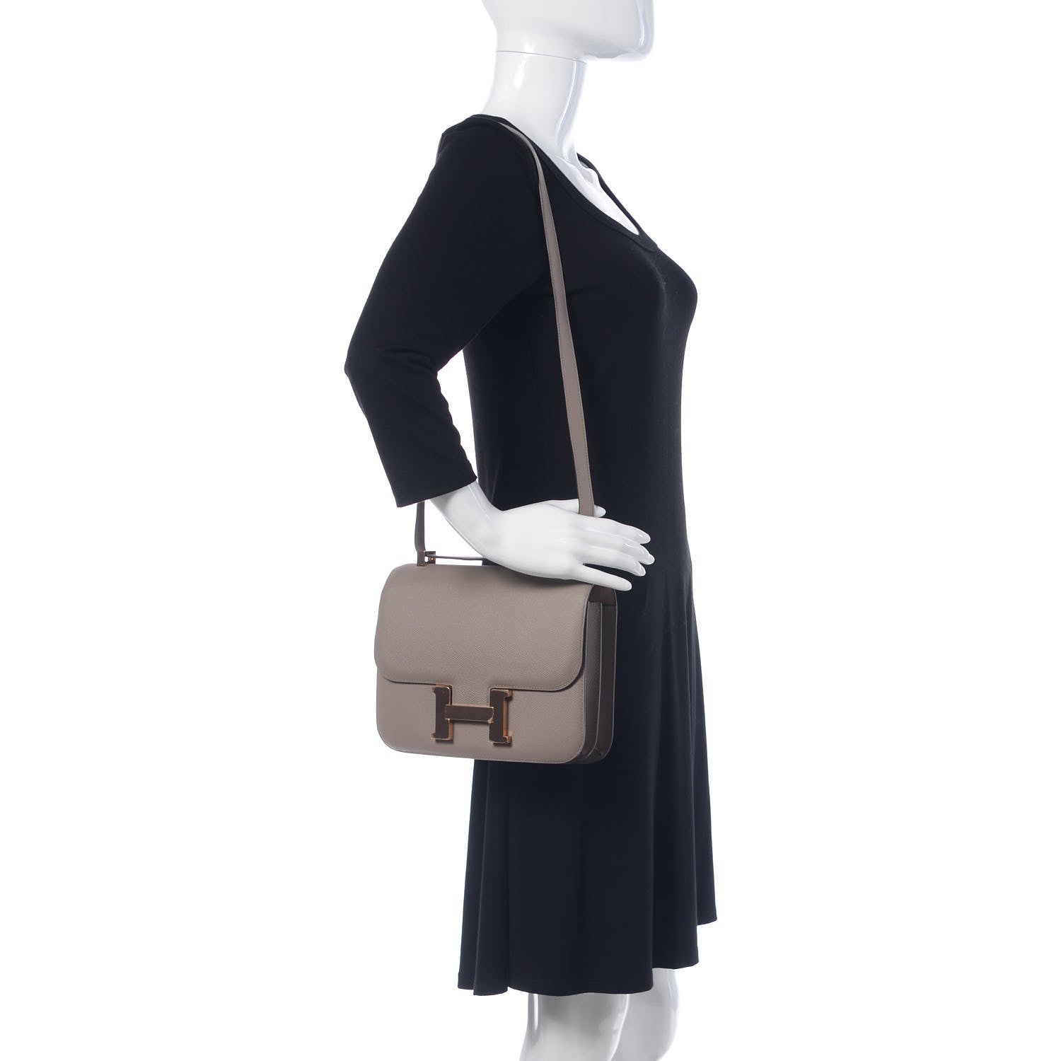 Hermes Epsom Constance 24 Gris Asphalte 2 of 17