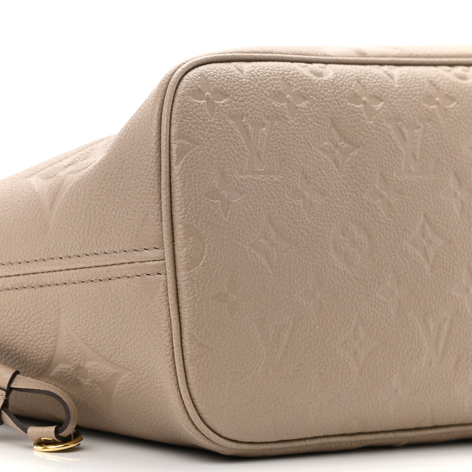 Louis Vuitton Empreinte Monogram Giant Neverfull MM Tourterelle 8 of 10