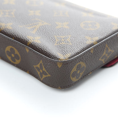 Louis Vuitton Monogram Pochette Felicie Chain Wallet Fuchsia 13 of 18