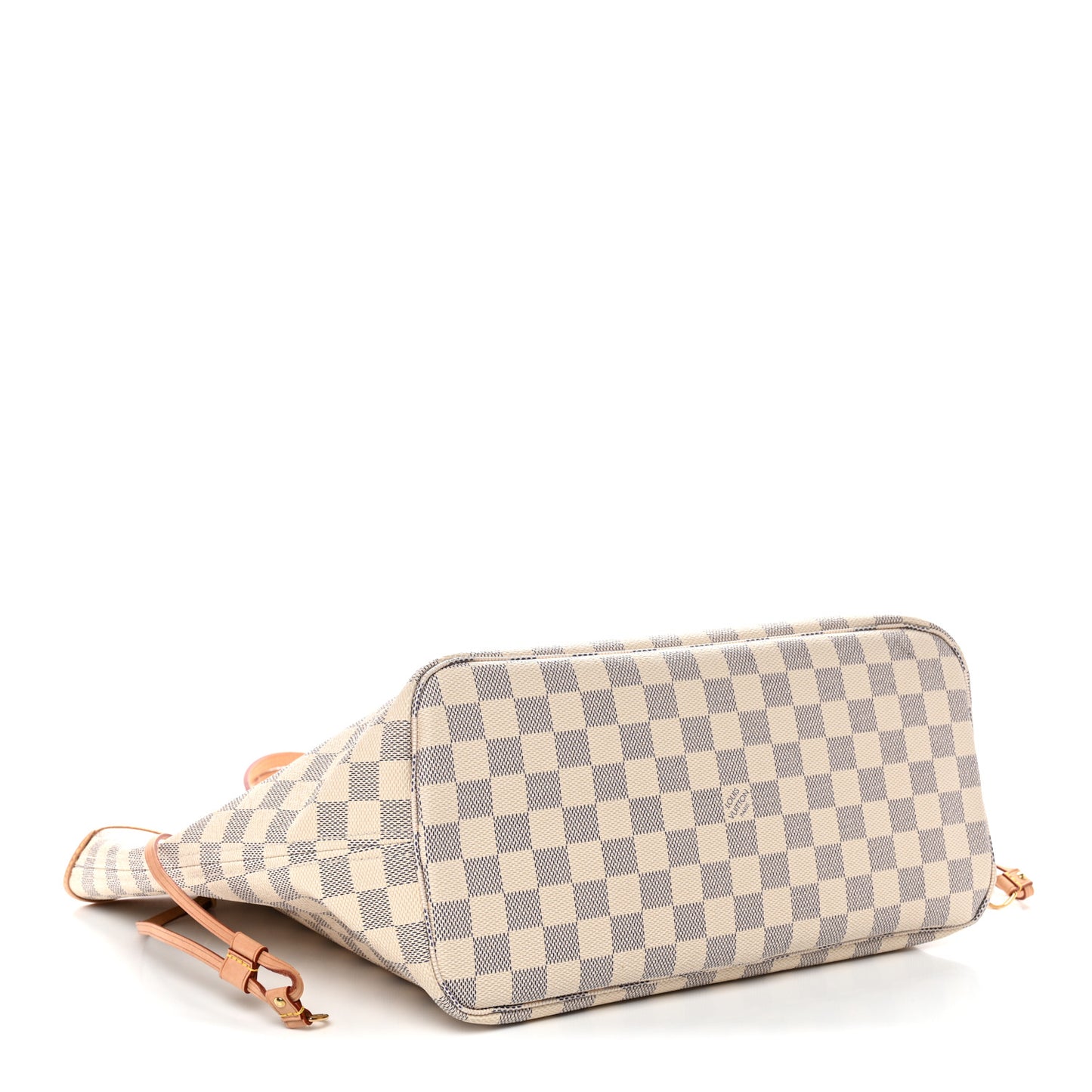 Damier Azur Neo Neverfull MM Rose Ballerine