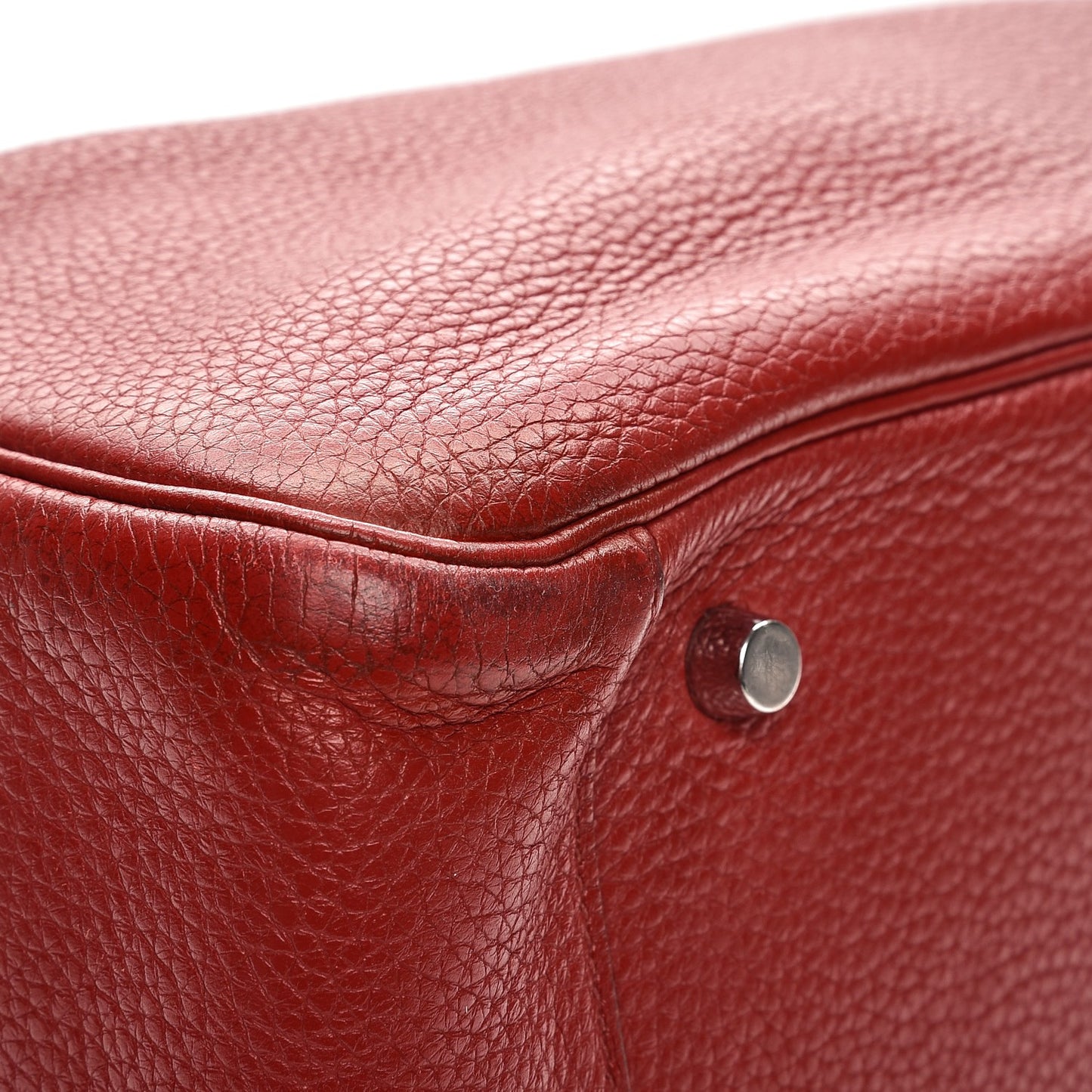 Taurillon Clemence Lindy 34 Rouge Garance