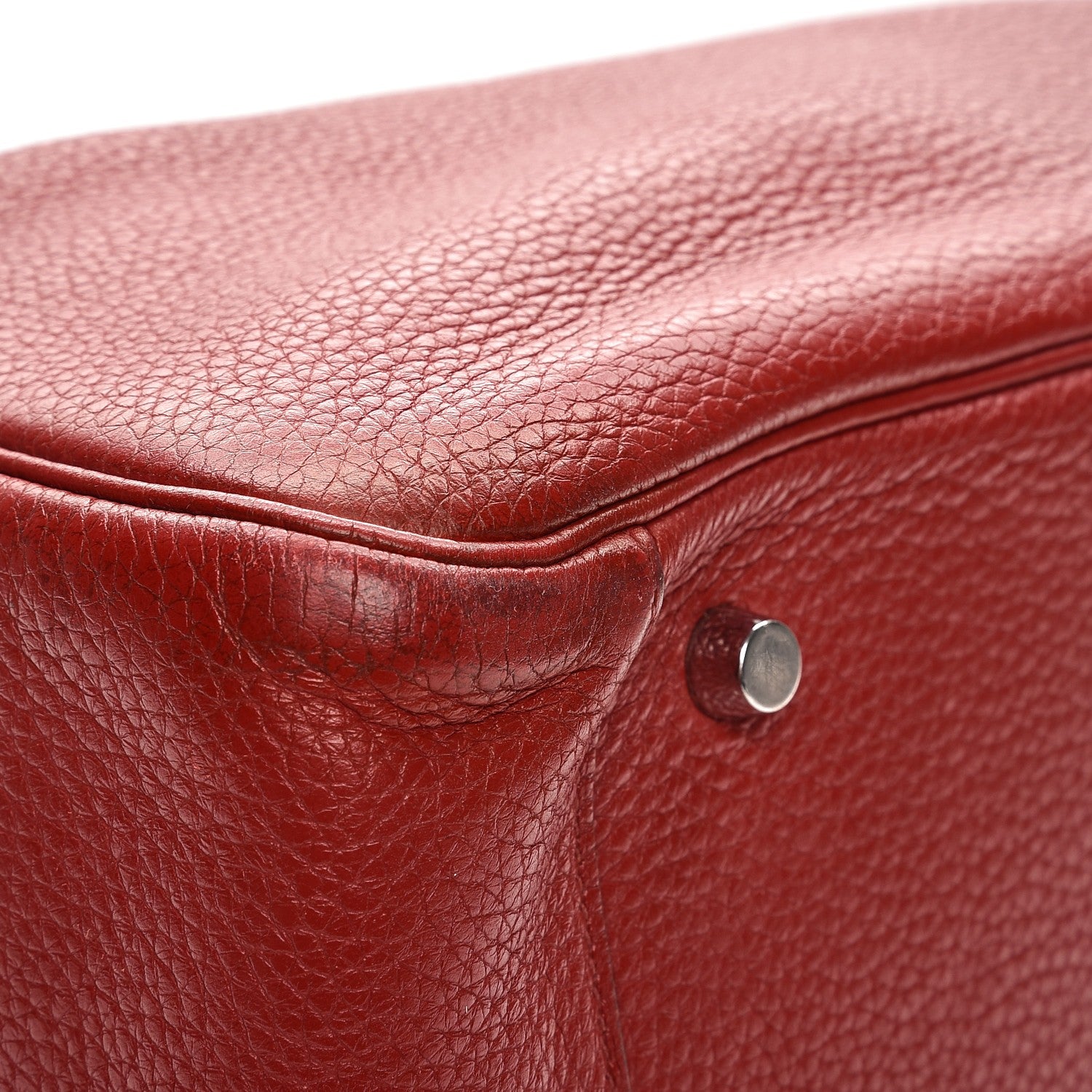 Hermes Taurillon Clemence Lindy 34 Rouge Garance 10 of 13