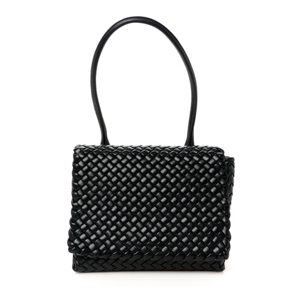 Bottega Veneta Nappa Intrecciato Patti Top Handle Bag Black 1 of 11