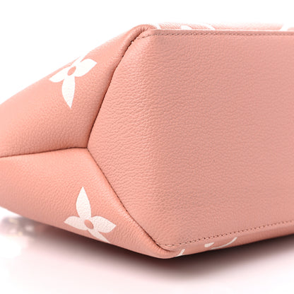 Louis Vuitton Empreinte Monogram Giant Petit Palais Rose Trianon Creme 7 of 8