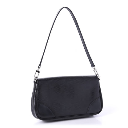 Louis Vuitton Epi Segur Pochette Black 3 of 10