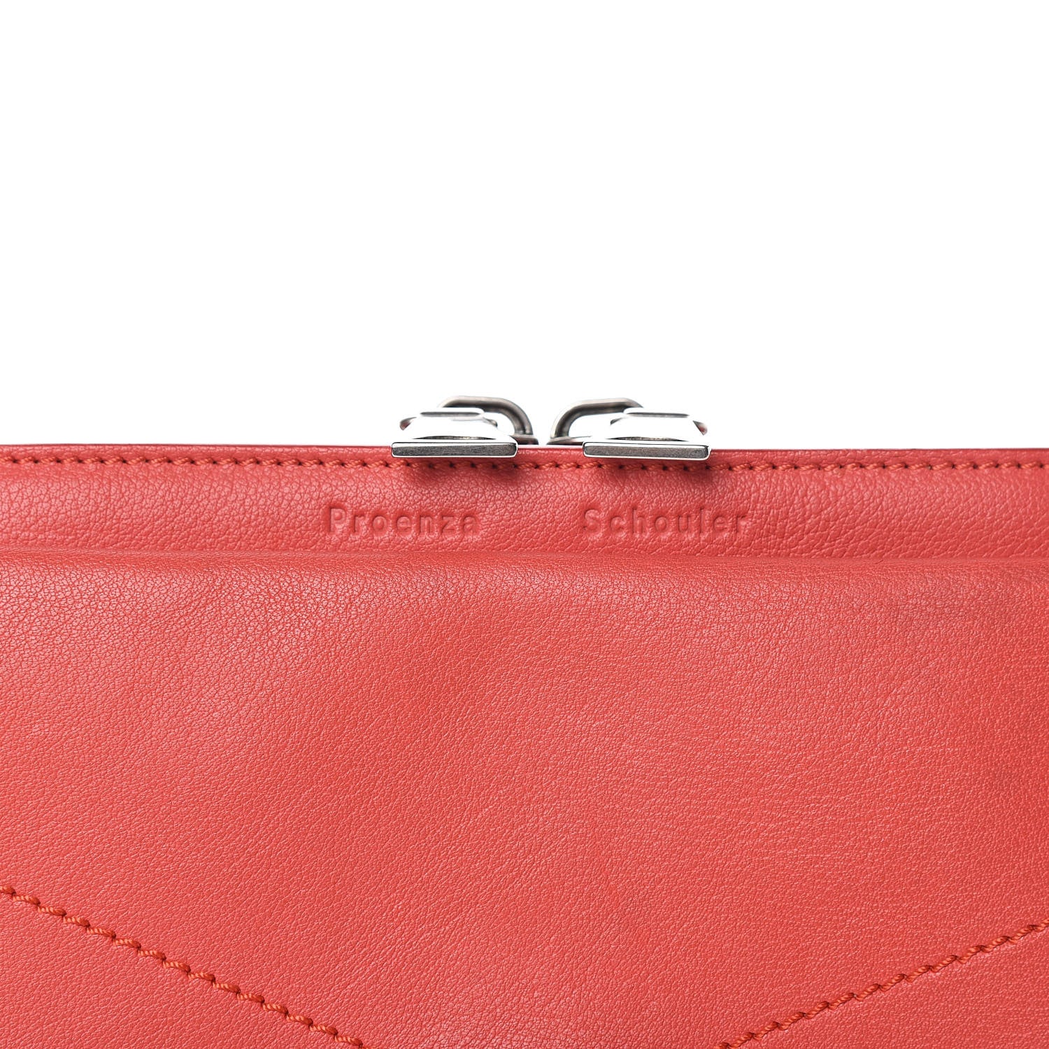 Proenza Schouler Calfskin PS13 Clutch Poppy 5 of 10
