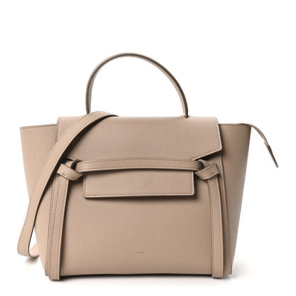 Celine Grained Calfskin Micro Belt Bag Light Taupe 1 of 10