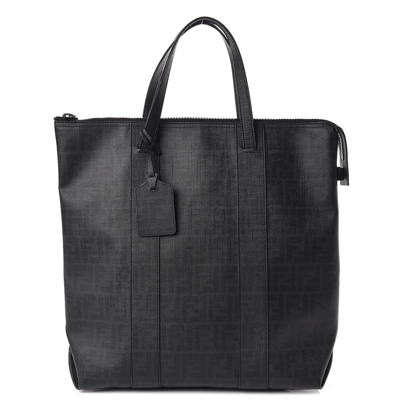 Zucca Spalmati Top Handle Tote Black