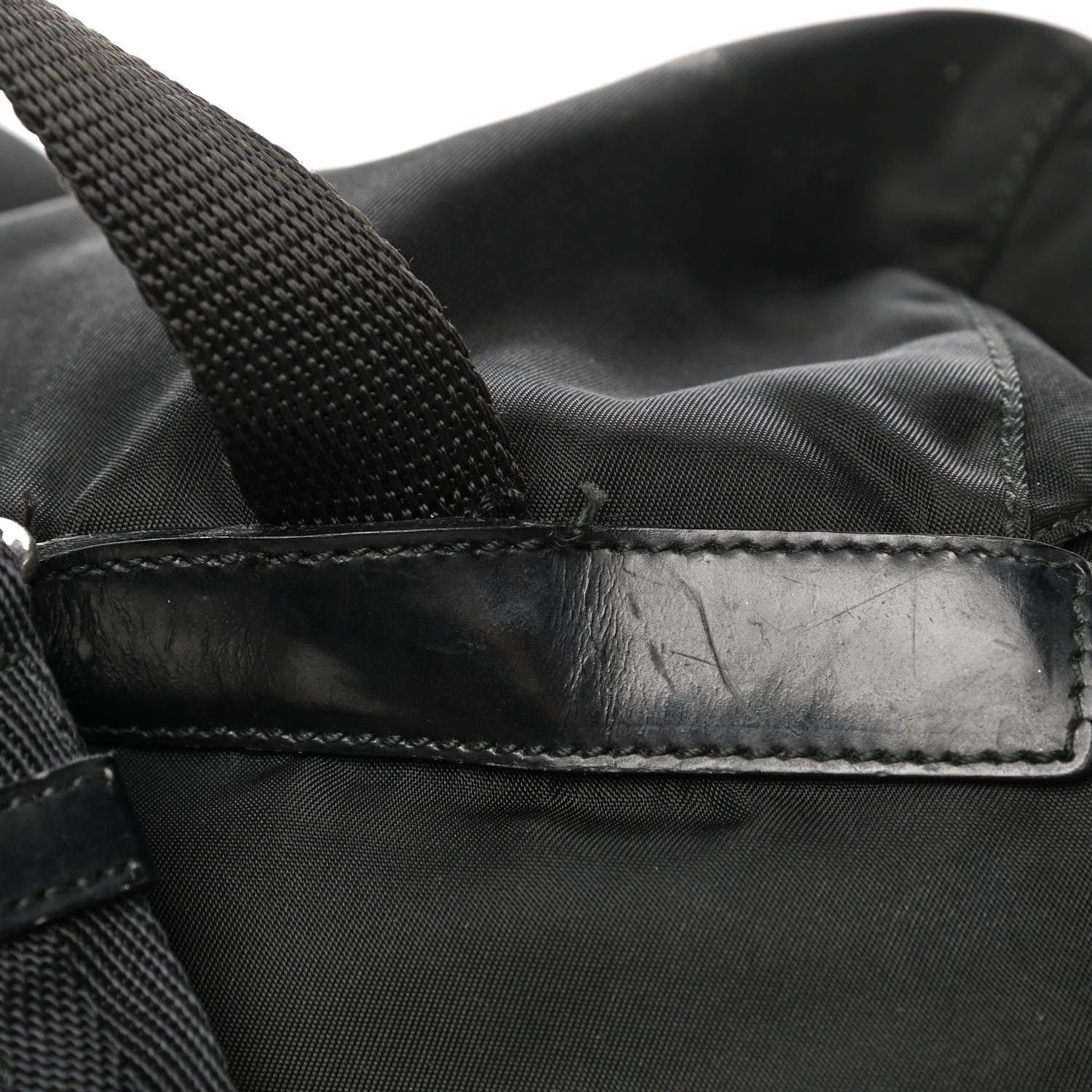 Prada Nylon Vela Medium Backpack Black 16 of 21