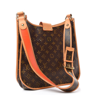 Louis Vuitton Monogram Perforated Musette Orange 3 of 12